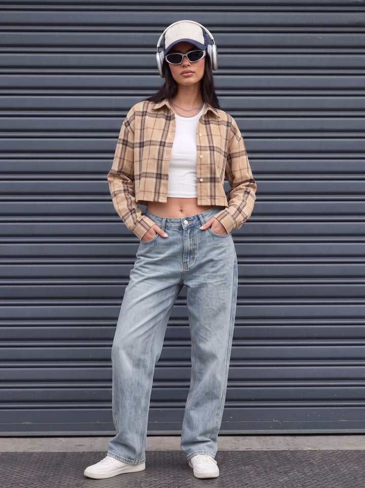 Cropped Basic White Tube Top