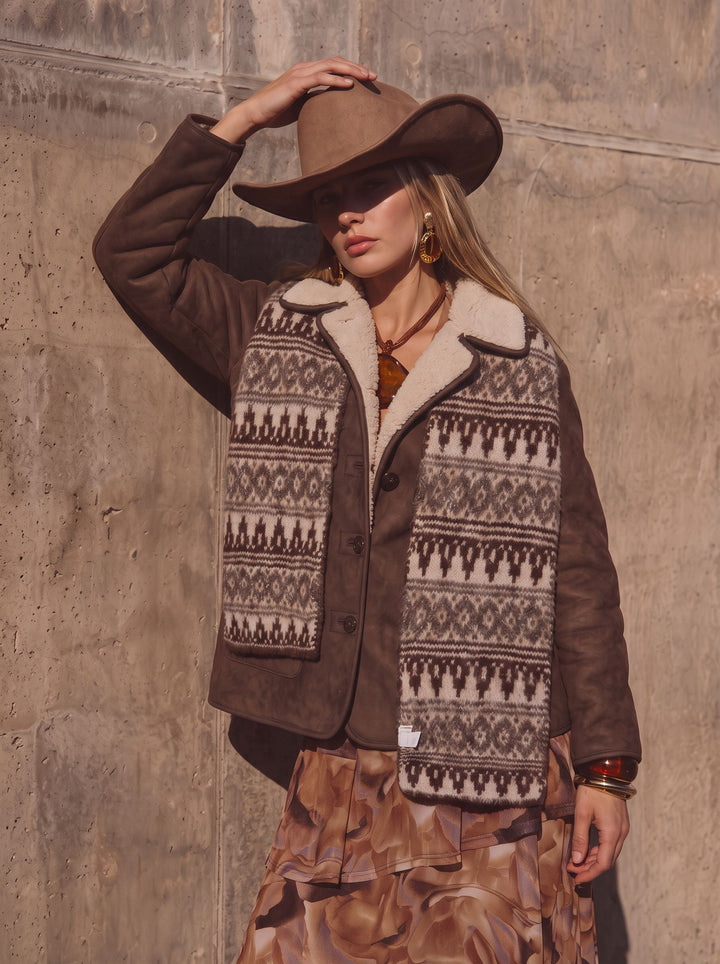 Cozy Faux Shearling Lined Jacket