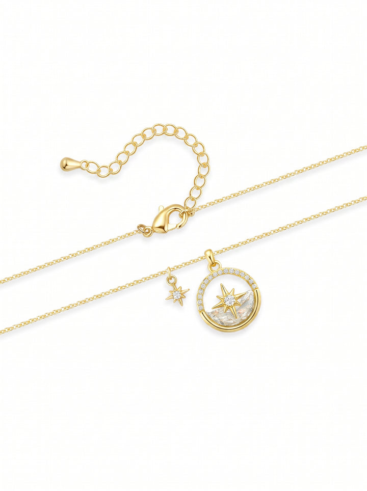 Dainty North Star Gold Necklace