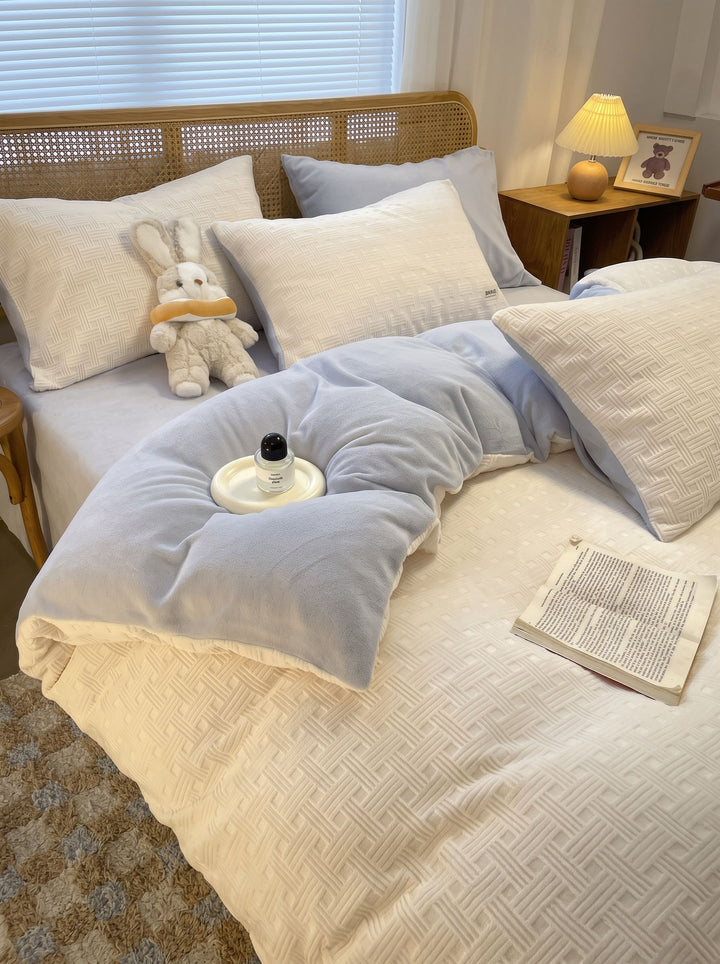 Cozy Soft Waffle Bedding Set
