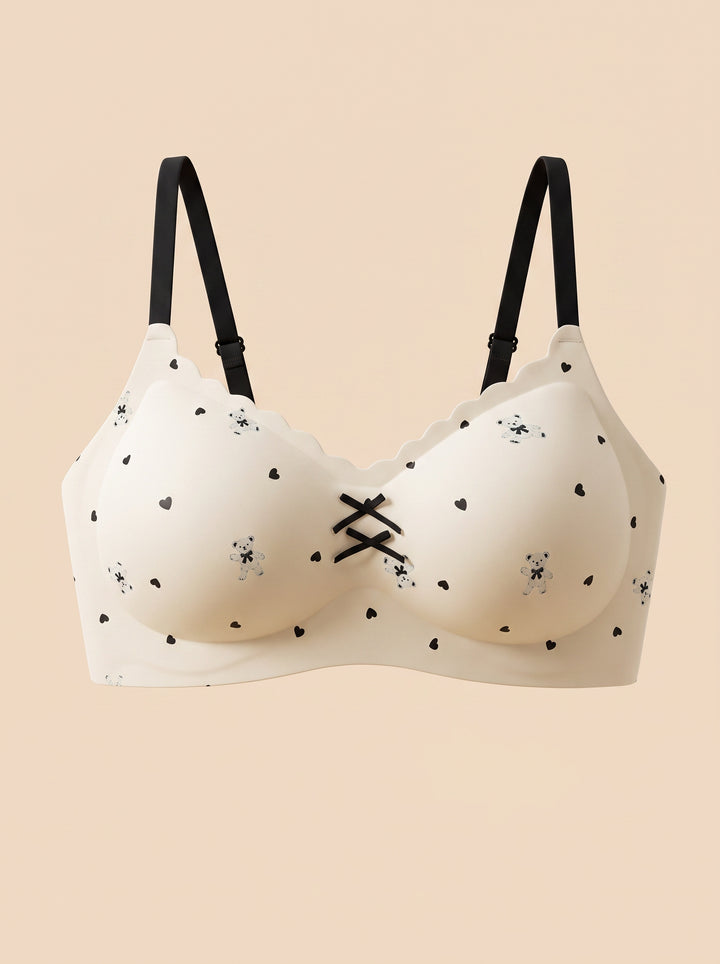 Seamless Comfort Wireless Push Up Bra