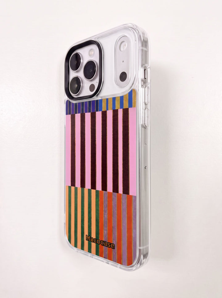 Macocase Colorful Stripes Phone Case