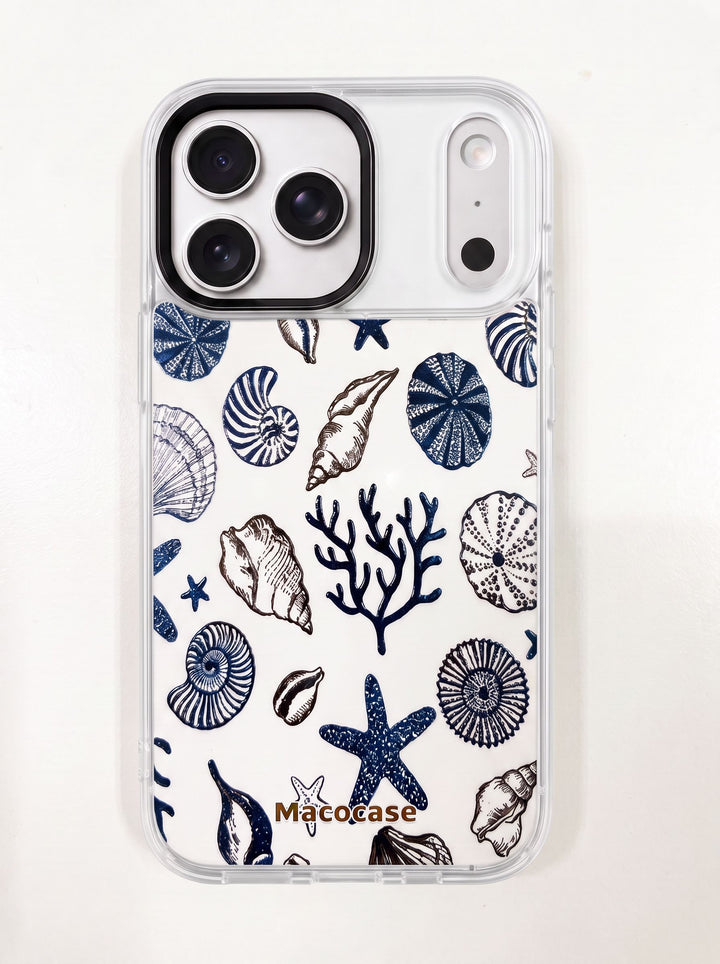 Seashell and Coral Pattern Phone Case