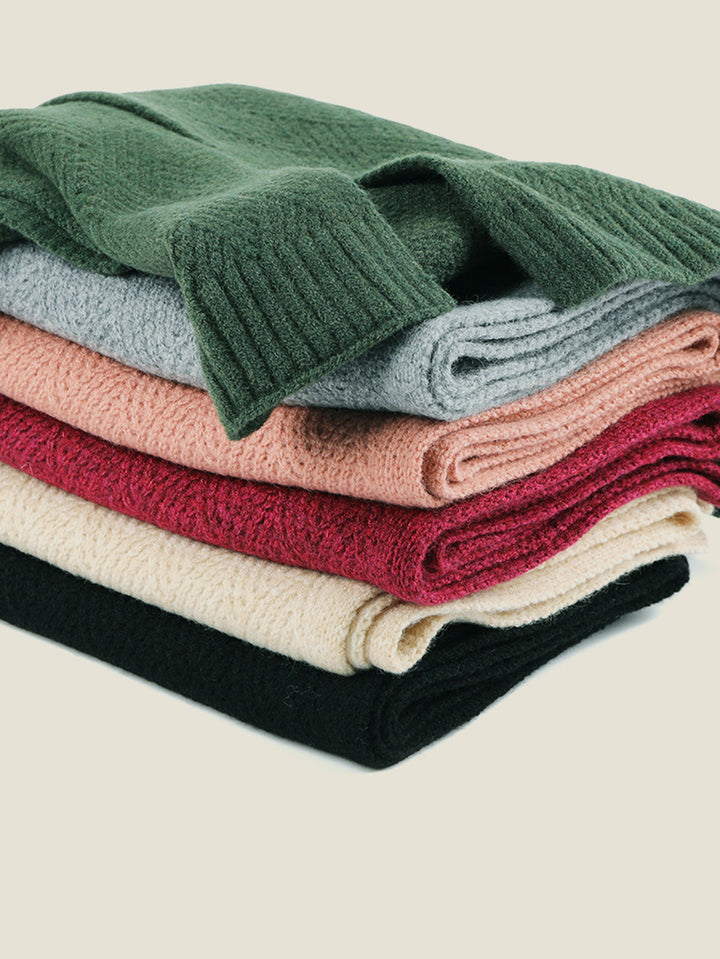 Cozy Soft Knit Winter Scarf