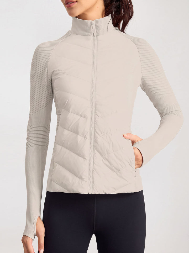 Lightweight Quilted Performance Athletic Jacket