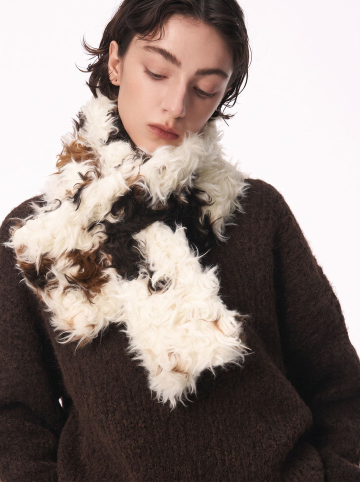 Cozy Plush Faux Fur Scarf
