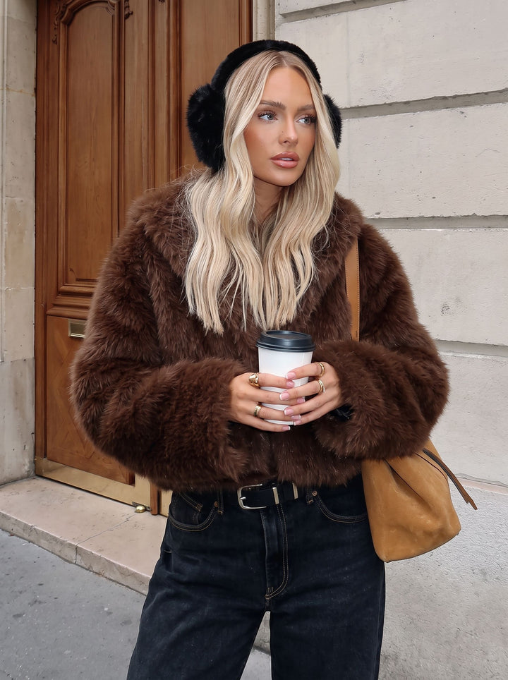 Cozy Plush Faux Fur Jacket