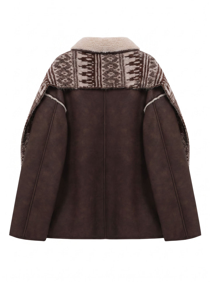 Cozy Faux Shearling Lined Jacket