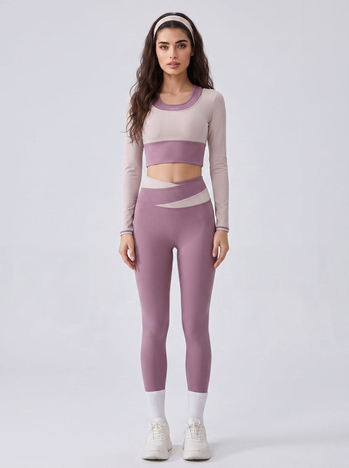 Seamless High Waisted Yoga Legging Set