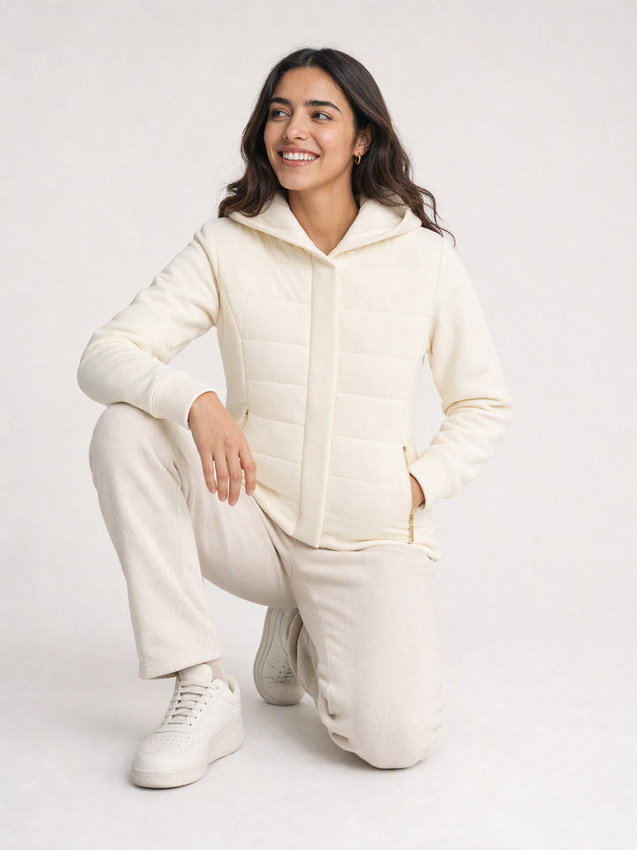 Lightweight Quilted Hooded Jacket
