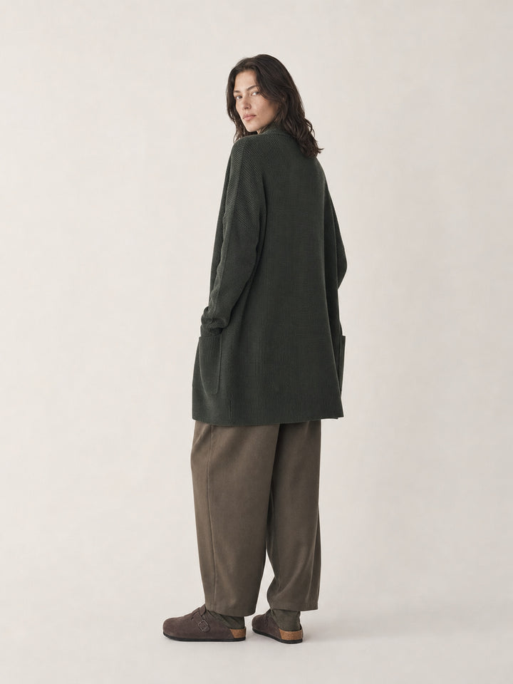 Soft Lightweight Open Front Cardigan