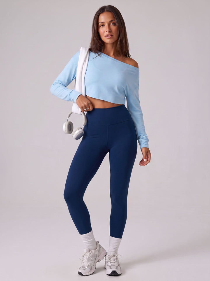 Seamless Crop Top Legging Workout 2 Piece Set