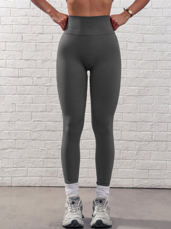 Butt-Lifting Seamless Training Yoga Leggings-Multicolor
