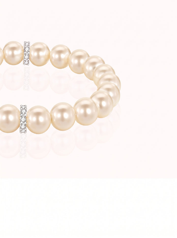 Elegant Chic Pearl Beaded Bracelet