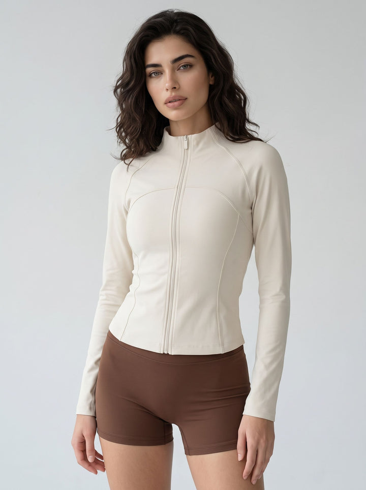 Slim Fit Full Zip Sports Jacket