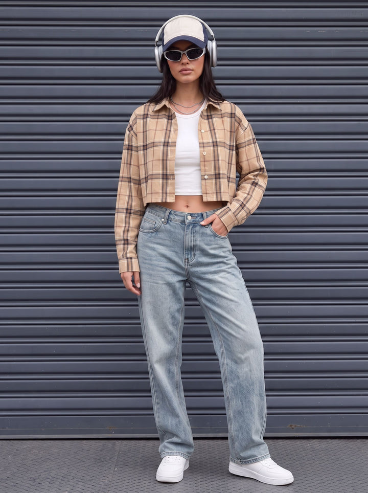 Cropped Basic White Tube Top