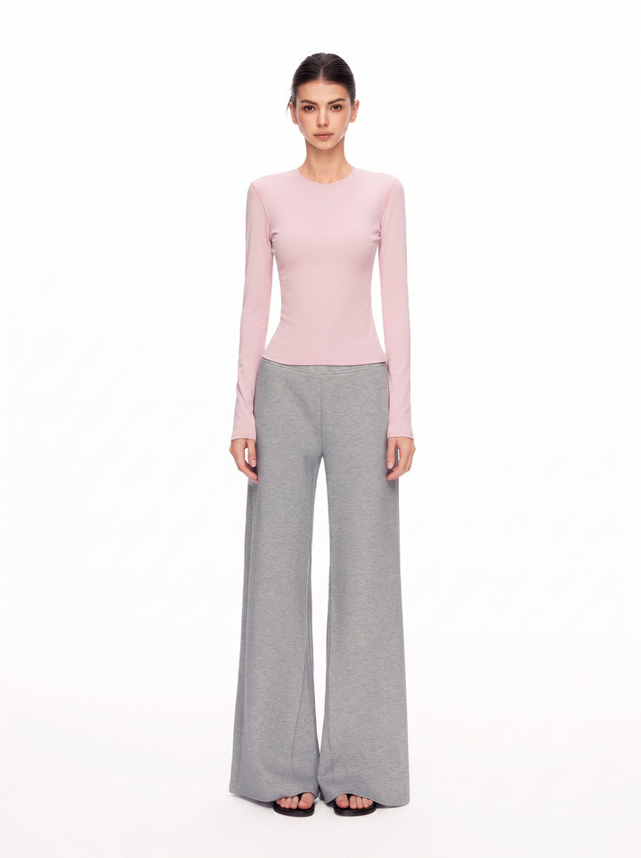 Comfy Low Rise Wide Leg Pants