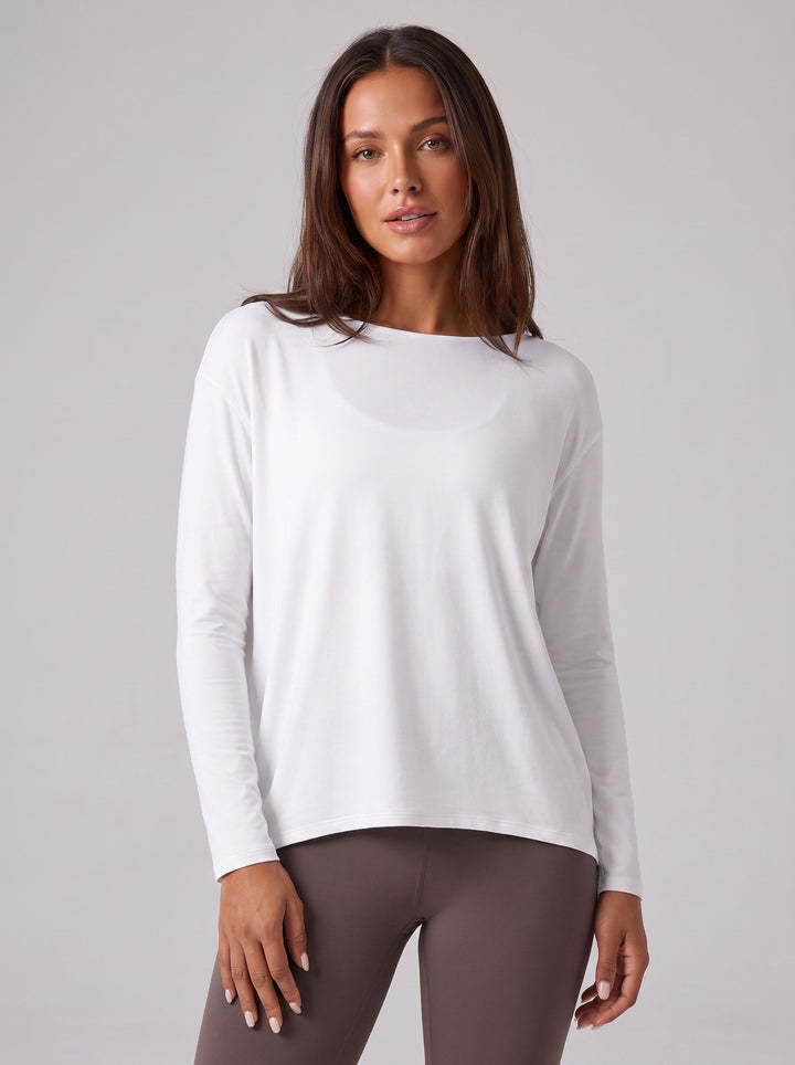 Lightweight Breathable Long Sleeve Workout Tee