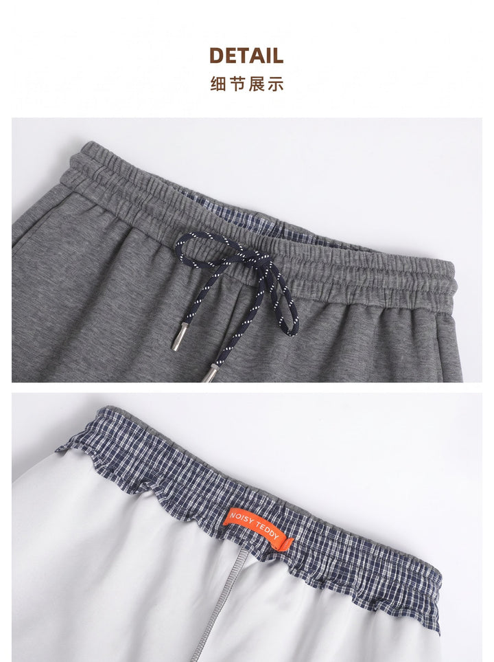 Comfy Drawstring Wide Leg Sweatpants