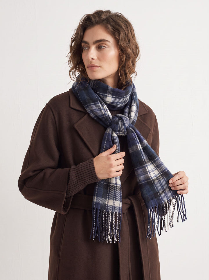 Cozy Plaid Winter Tartan Scarf