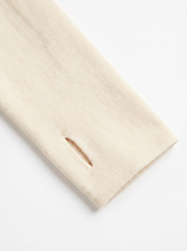 Seamless Contoured Ribbed Zip Up Jacket