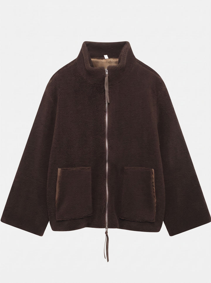 Cozy Fleece Zip Up Jacket