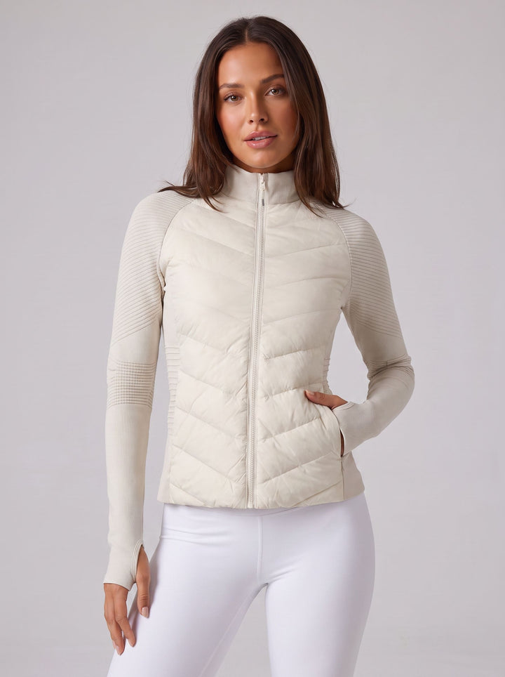 Lightweight Quilted Performance Athletic Jacket