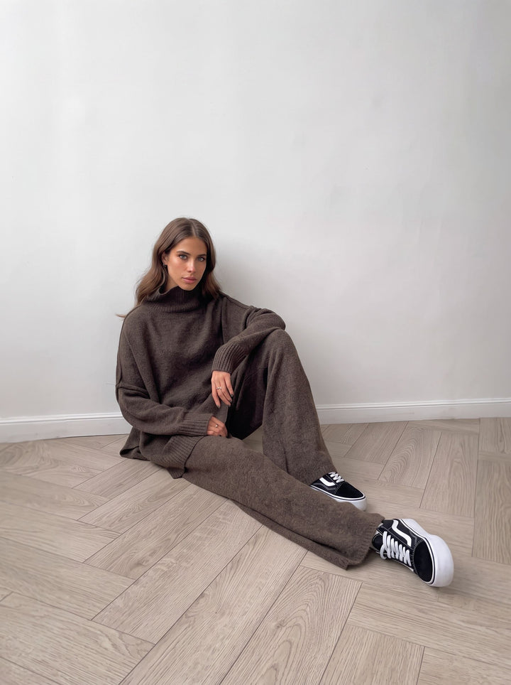 Cozy Oversized Knit Lounge Set