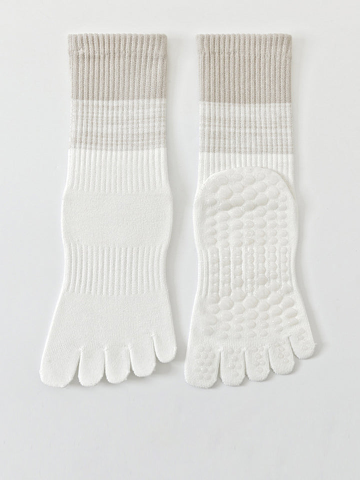 Non Slip Grip Yoga Toe Socks