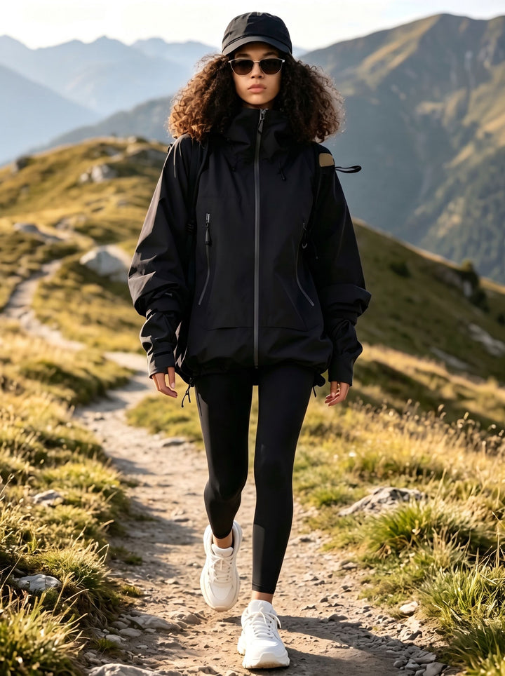 Waterproof Windproof Hiking Shell Jacket