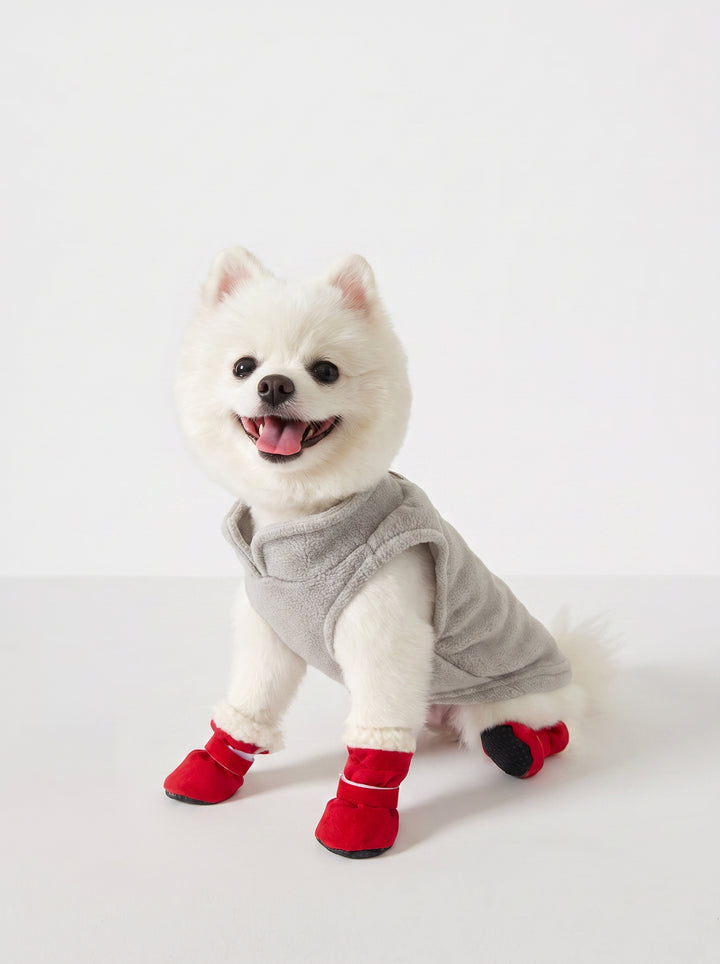 Cozy Fleece Lined Dog Boots