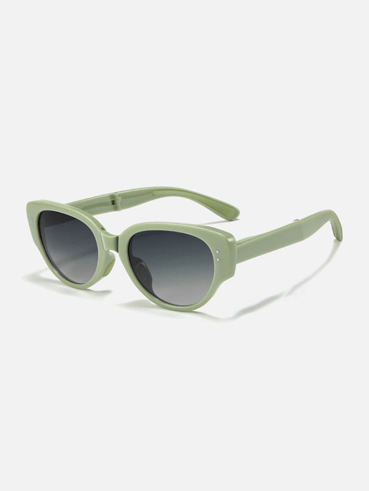 Foldable Polarized UV Protection Cat Eye Sunglasses