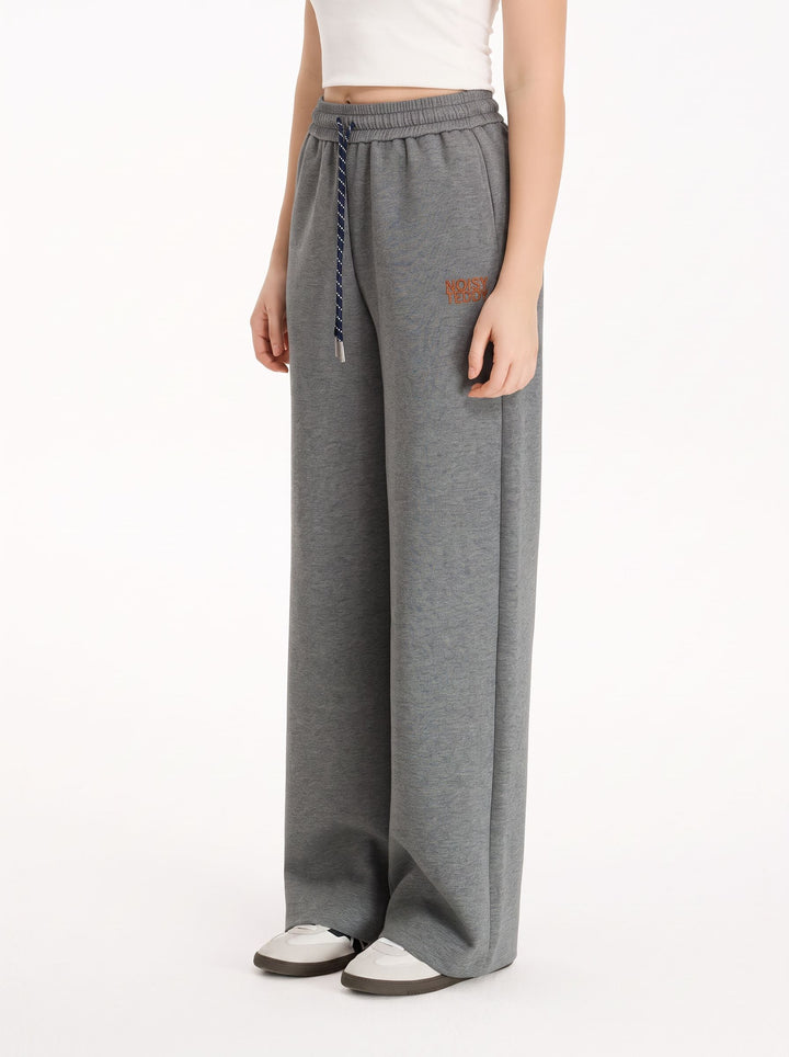 Comfy Drawstring Wide Leg Sweatpants