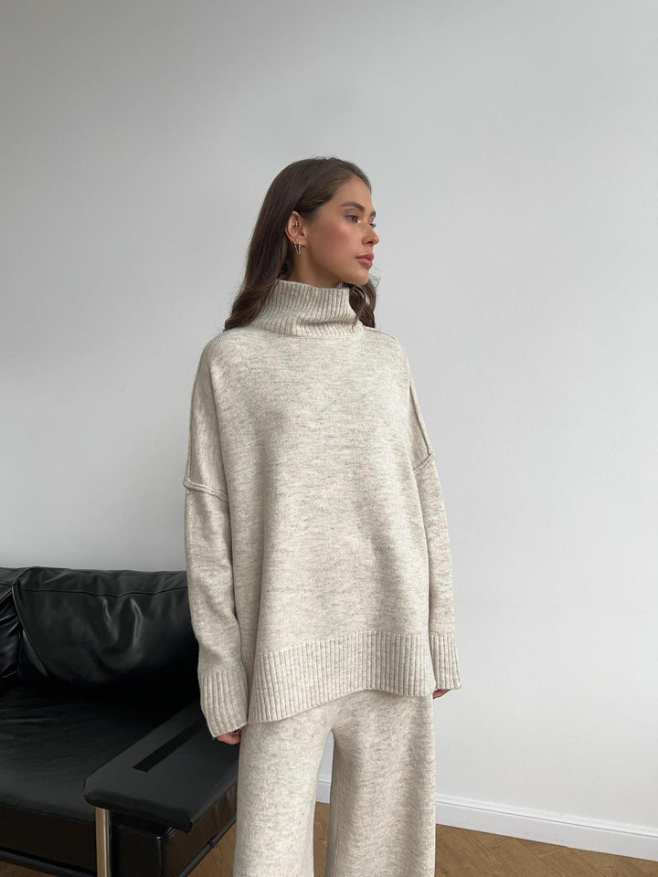 Cozy Oversized Knit Lounge Set