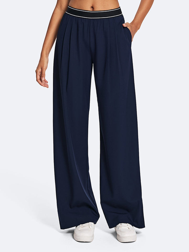 High Waisted Flowy Athletic Pants