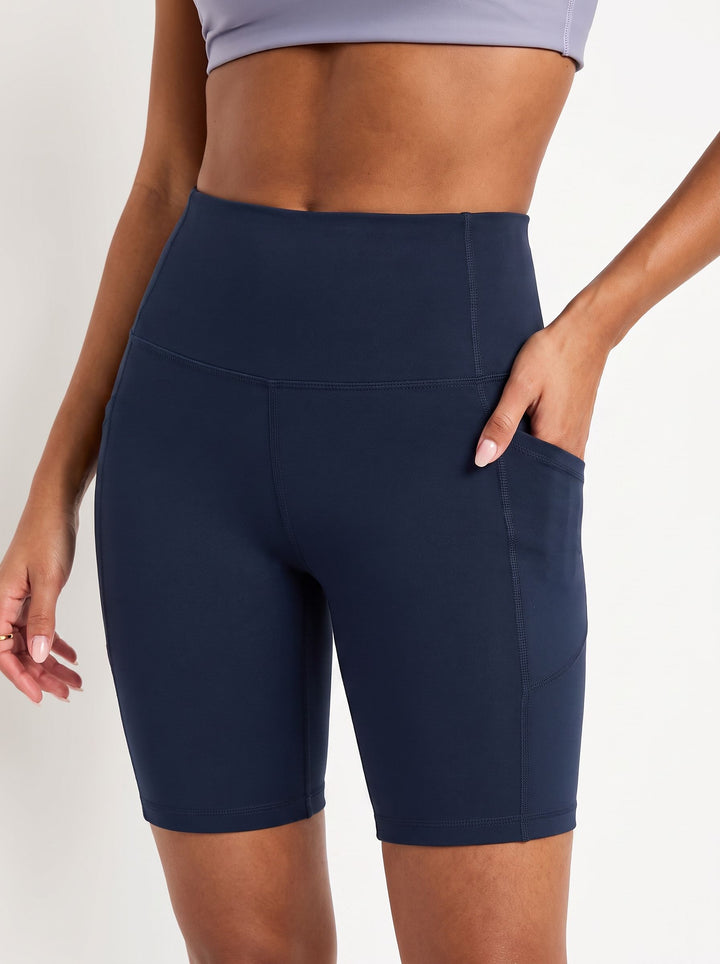 High Waisted Pocket Yoga Shorts