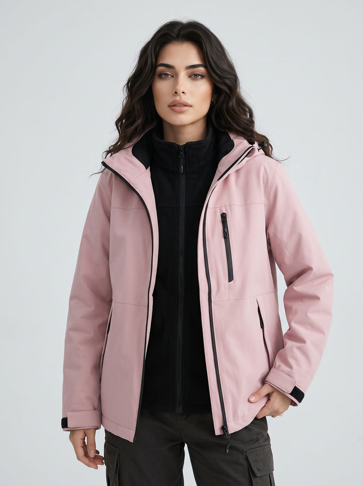 Waterproof Windproof Women Outdoor Rain Jacket