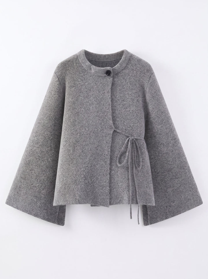 Cozy Tie Waist Knit Cardigan