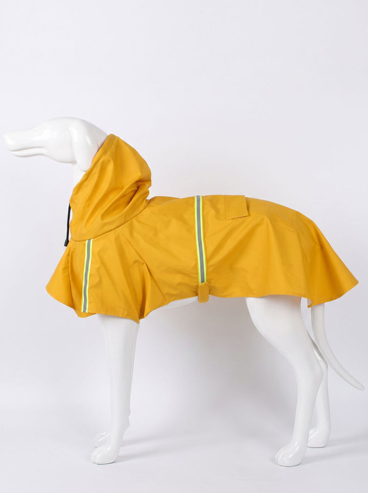 Waterproof Reflective Hooded Dog Raincoat