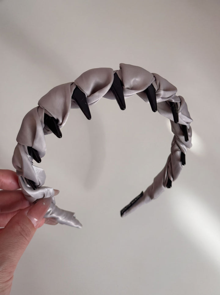 Satin Pleated Non Slip Headband