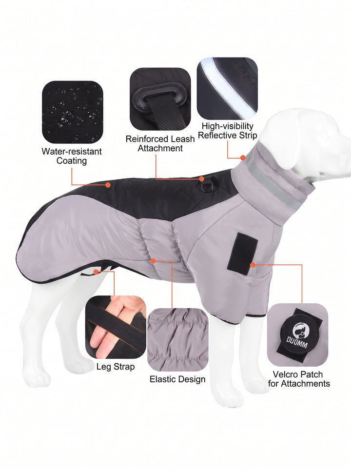 Warm Waterproof Reflective Dog Winter Jacket