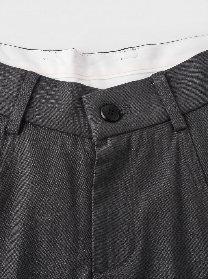 High Waisted Wide Leg Trousers