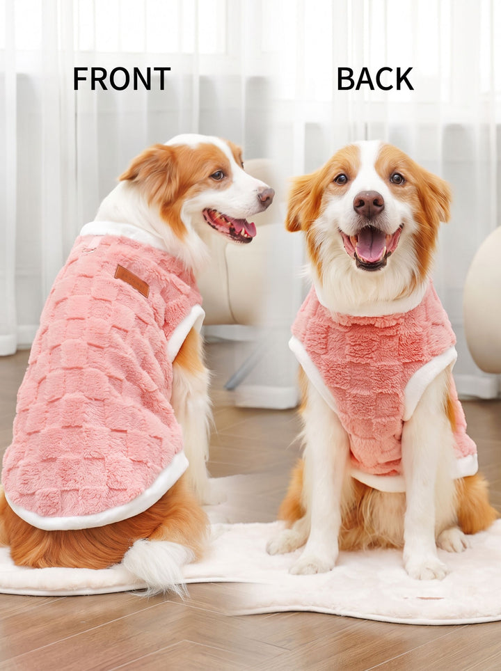 Cozy Warm Fleece Dog Vest
