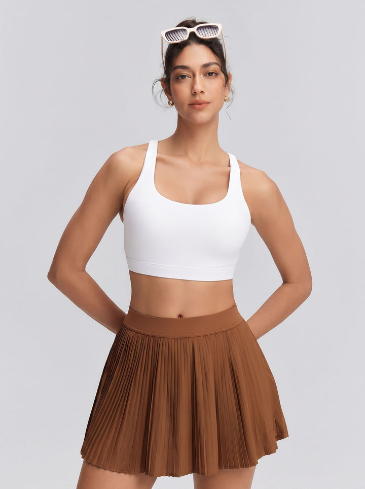Breathable Cutout Back Sports Bra