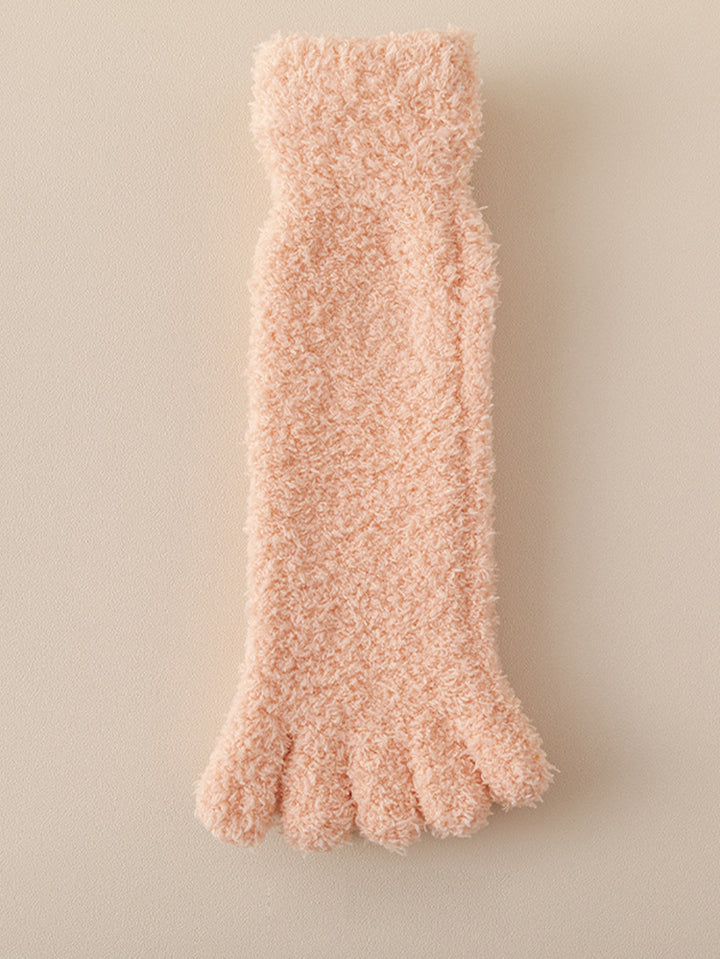 Cozy Plush Warm Toe Socks