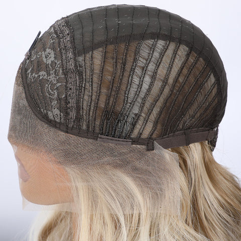 Light Golden Wavy Lace Front Wig
