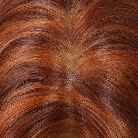 Lace Front Ombre Brown Synthetic Wig