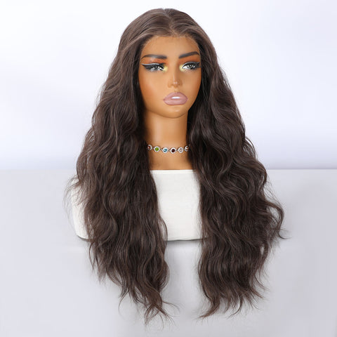 Long Wavy Lace Front Human Hair Wig