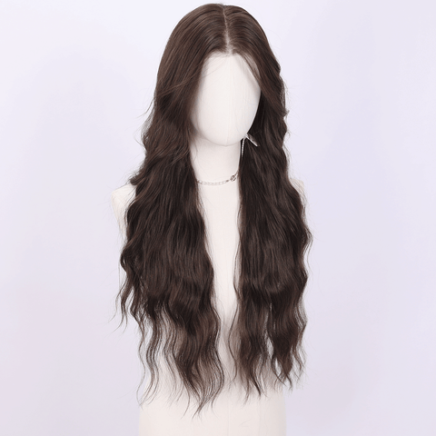 Wavy With Bangs Synthetic Wig