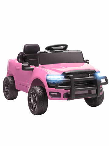 Qaba 12V Kids Ride on Car, Licensed Dodge RAM 3500 Ride on Toys with Dual Motors, Remote Control for Toddlers